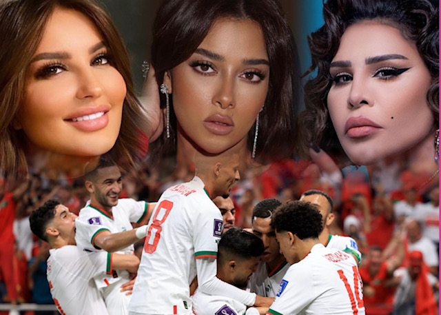 فنانات عربيات يهنئن أسود الأطلس بتأهلهم الى ثمن نهائي كأس العالم