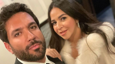 الممثلة ايمي غانم وزوجها حسن الرداد يرزقان بطفل